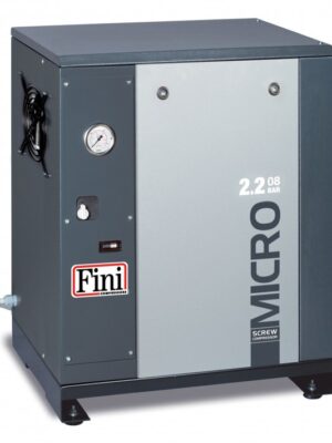 Fini NEW MICRO – 2.2kW – 4kW – 5.5kW Screw Air Compressors, Floor Mounted