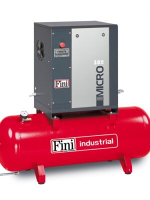 Fini Screw Compressor with Receiver – Micro Range